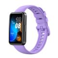For Huawei Band 8 16mm Solid Color Silicone Replacement Watch Band. 