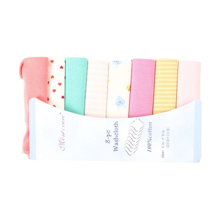 （New）[Cathery Baby tore]8Pc Baby Newborn Towel Bathing Feeding Wipe mall towel