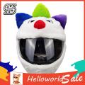 HelloWorld Motorcycle Helmet Protector Universal Decorative Cartoon Anime Motorbike Helmet Protector. 