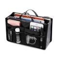 Storage Bag Women Pocket Large Travel Insert Handbag Tote Organizer Tidy Bag Purse Pouch Makeup Organizers Phone Bag Case. 
