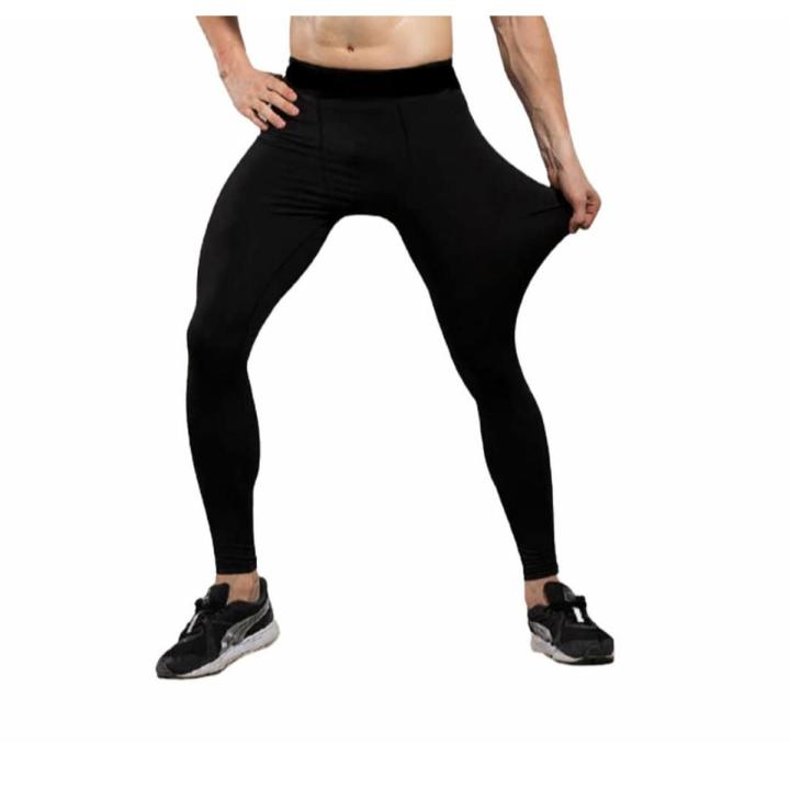 Men's Skin Tight Fitness Sports Training Tight Pant Quick Drying