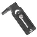 Camera L Mount Plate Camera L Bracket Aluminium Alloy for Tripods. 