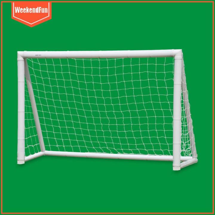 2 Pieces Indoor Mini Folding Football Soccer Ball Goal Post Net - Enjoy A Game Of Mini Football With This Set Of Two Indoor Folding Goal Posts - Perfect For Small Spaces