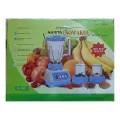 Blender plus mixer grinder 300/350 watt 3 in 1 Mixed color. 