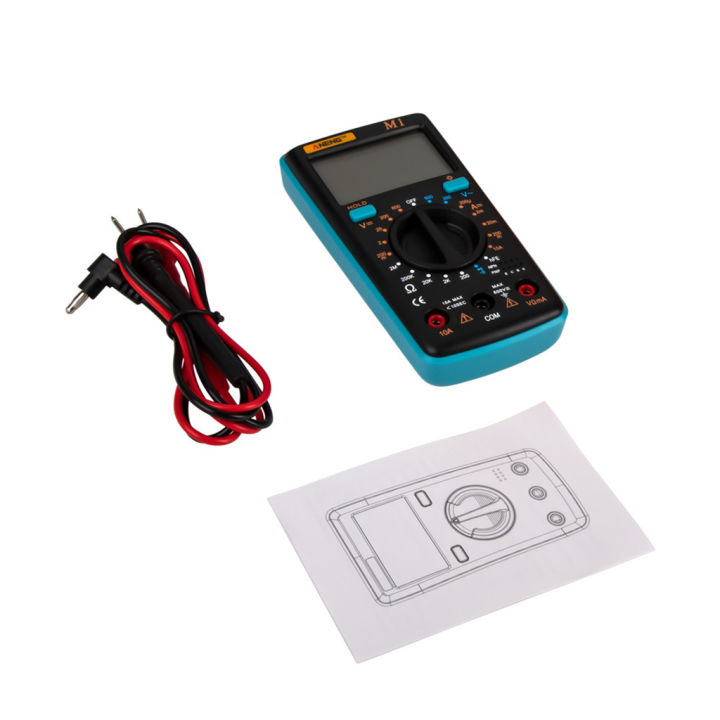 M1%20Digital%20Multimeter%20tester%20Auto%20AC/DC%20Ammeter%20Voltmeter%20Ohm%20Blue%20-%20Image%206