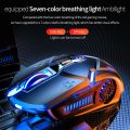 YINDIAO G5 Gaming Mouse Wired Mouse 6D 4Speed DPI RGB Gaming Mouse For Computer Laptop Gaming Mouse. 