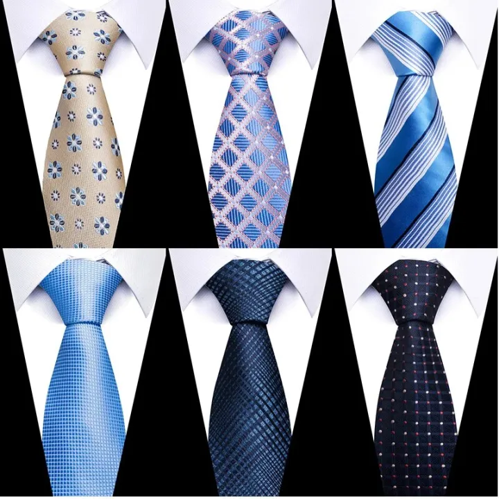 High%20Grade%20Woven%20Silk%20Gravatas%20Tie%20Men%20Black%20Plaid%20Wedding%20Clothing%20accessories%20Male%20Easter%20Day%20-%20Image%205