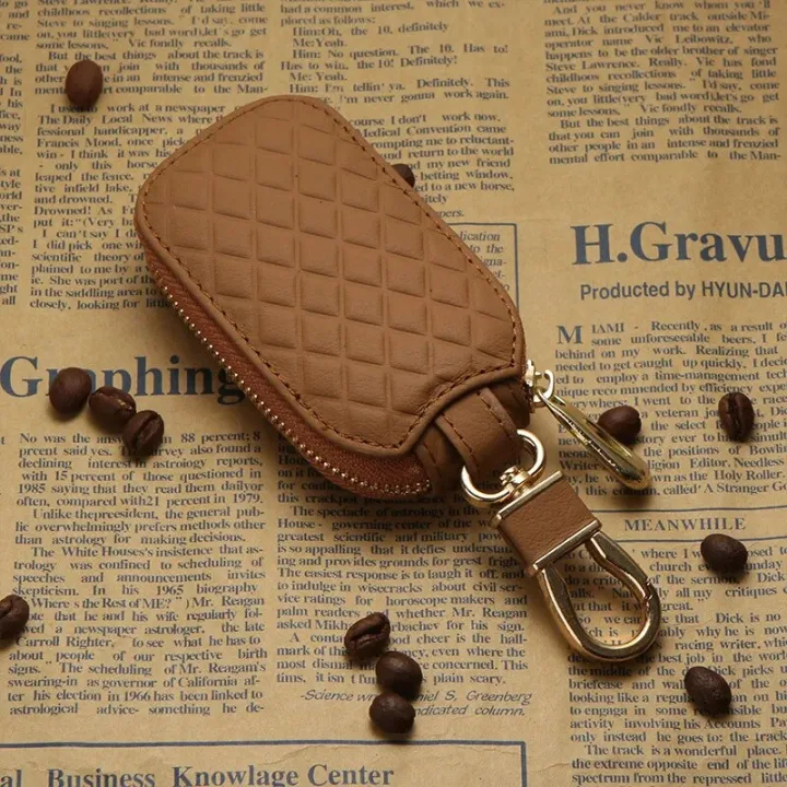 Men%20Leather%20Car%20Key%20Wallets%20Women%20Key%20Holder%20Housekeeper%20Keys%20Organizer%20Keychain%20Covers%20Protector%20Unisex%20Zipper%20Key%20Case%20Pouch%20-%20Image%204