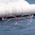 Retro Anti Blue Light Glasses Clear Regular Computer Glasses Fashion Women Eyewear Improve Comfort Reading Anti Blue Light Eyeglasses for Women Girls Student. 