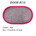 Round corner Shape desigen rug /paposh Door mat 1 psc. 