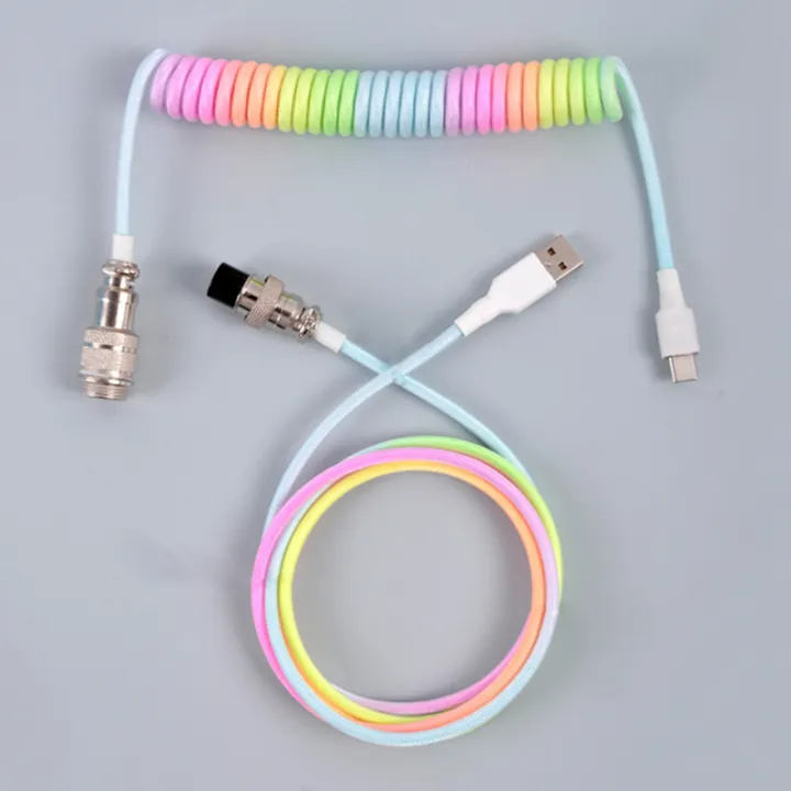 Type-C%20USB%20Keyboard%20TypeC%20USB%20Cable%20Mechanical%20Keyboard%20Coiled%20Aviator%20Wire%201.5m%20Hudduo%20-%20Image%202