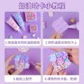LKMART Guka Tools Diy Manual Account Cute Children's Toy Handmade Large Gift Box Kids Gift DIY Key Chain Cream Goo Card Set Gooka Hand Account Cream Guka Sticker Set Goo Card DIY Kit. 