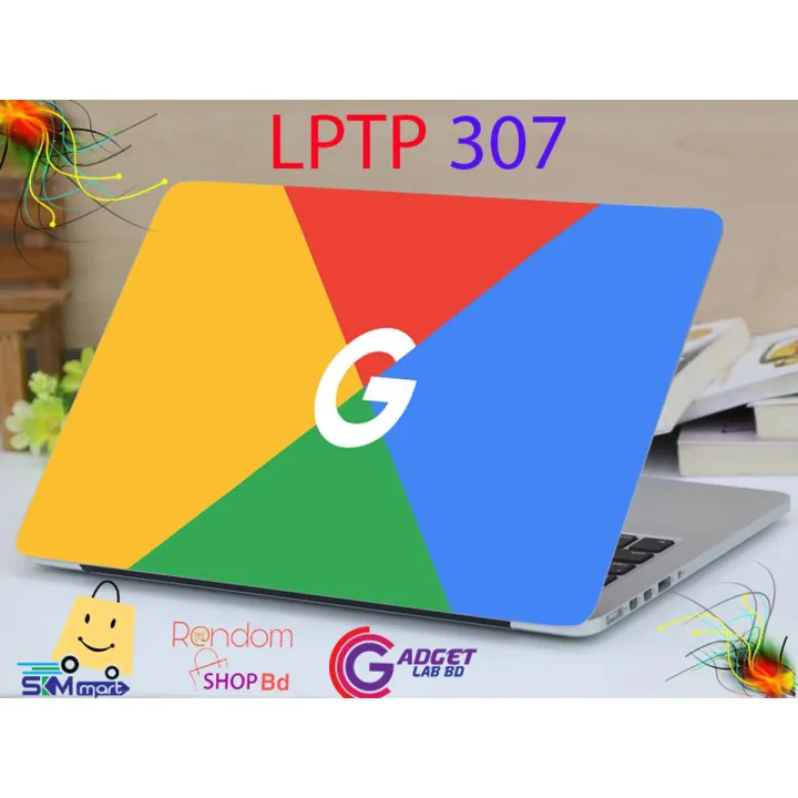 Google Laptop Sticker