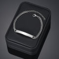 Personalized Engrave Eye Picture Customized Bracelet Stainless Steel For Women Men DIY Memorial Jewelry Gifts.