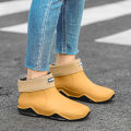 2024 cross-border new men's rain boots short tube outdoor motorcycle tide waterproof shoes thick-soled rubber shoes women. 