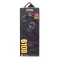 Remax RM-610D Super Bass In-Ear Earphone - Black.