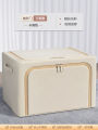 Clothes Storage Box Household Wardrobe Clothes Cotton Linen Fabric Organize Fantastic Can Foldable Basket Large Storage Top Cloud.