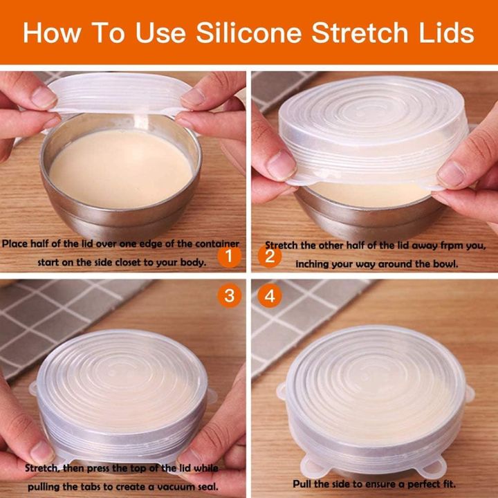 Silicone%20Stretch%20Lids,%20Reusable%20Plastic%20Wrap%20Alternative,%206-Pack%20Eco%20Friendly%20Food%20Storage%20Covers,%20Clear%20Color%20-%20Image%203