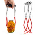 1X Canning Jar Lifter Tongs Jar Lifter with Grip Handle Anti-slip Clip Encounter.