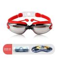 Hot Sale No Leaking Anti Fog UV Protection Triathlon Swim Glass with Nose Clip Earplugs Swimming Goggles with Protection Case. 