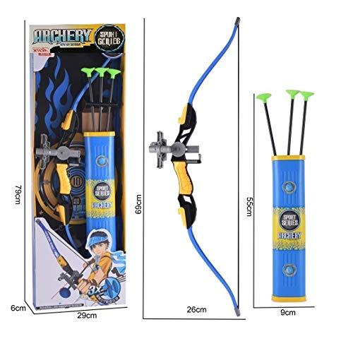 Kids%20Bow%20and%20Arrows%20Archery%20Set%20Toy%20with%203%20Suction%20Cup%20Arrow%20-%20Image%203