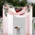 Artificial Wedding Arch Flowers Kit Decorative Decor Wedding Arch Rose Wreath for Ceremony Backdrop.