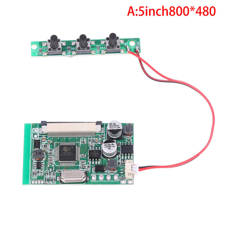 【Big-promotion】 4.3/5inch LCD Display Driver Board Module Kit Monitor ...