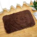 Thick velvet super absorbent bathroom door mats, non-slip bedroom mats, bathroom carpets, kitchen mats Bathroom Carpet High-hair-40cmx60cm.