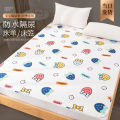 Baby Wet Proof Pad Breathable Baby Waterproof Four Seasons Fitted Sheet Mattresses Protective Cover Children Sheets Washable Large Size. 