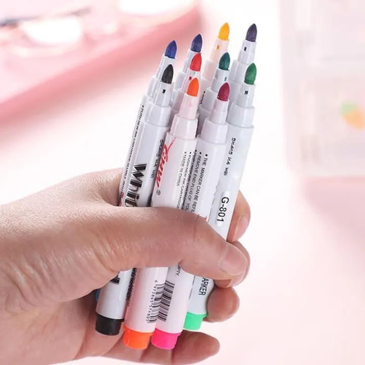 8/12%20Colors%20Whiteboard%20Marker%20Pens%20Erasable%20Colorful%20Water%20Floating%20Doodle%20Marker%20Pen%20Office%20School%20Supplies%20-%20Image%206
