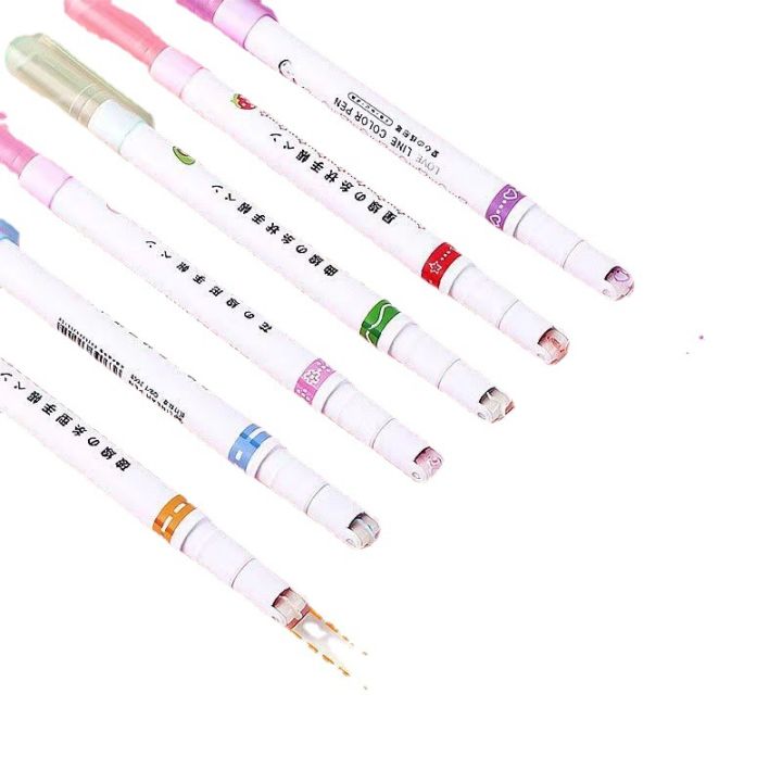 Creative%20Curve%20Pen%20Flower-Shaped%20Outline%20Pen%20Quick-Drying%20Hand%20Account%20Fluorescent%20Pen%20Color%20Stroke%20Key%20Wave%20Marker%20-%20Image%204