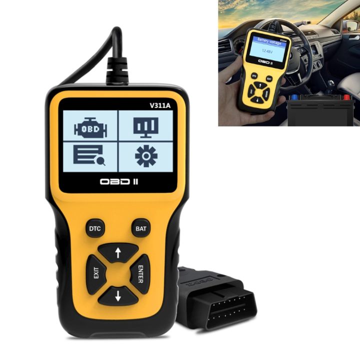 Error Code Car Handheld V311A Car Handheld V1.1 OBD2 Fault Detector OBD2 Diagnostic Tool ...