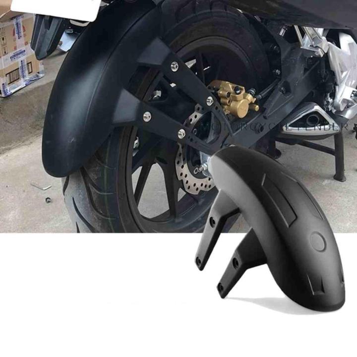 Motorcycle Rear Rim Cover Section Universal Motorcycle Rear Wheel Cover Tyre Guard Mudguard And Bracket ...
