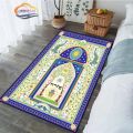 Prayer Rug for Muslim Customize Woman Mat Soft Islamic Home Decor Fashionable Carpet.