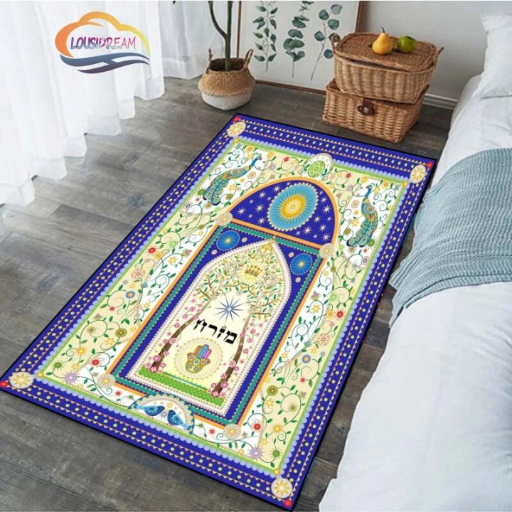 Prayer%20Rug%20for%20Muslim%20Customize%20Woman%20Mat%20Soft%20Islamic%20Home%20Decor%20Fashionable%20Carpet%20-%20Image%204
