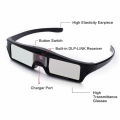 Rechargeable Active Shutter 3D Glasses for ALL DLP Projector.