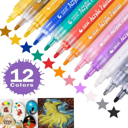 STA%20Acrylic%20Paint%20Markers%20Pen-12/24%20Colours%20-%20water%20color%20-%20Image%206