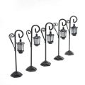 5 PCS Streetlight Shape Wedding Reception Place Card Holder with Card.