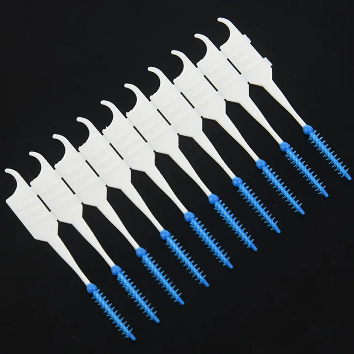 40pcs%20Teeth%20Toothpicks%20Dental%20Floss%20Picks%20Interdental%20Brush%20Stick%20Tooth%20Clean%20-%20Image%204