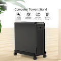 ORICO CPB2 Computer Tower Stand Mobile CPU Holder Desktop ATX-Case with 2 Locking Wheels and 2 Caster Wheels With Three Baffle Breacket for Gaming PC Case. 