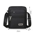 Men's Shoulder Bag Business Leisure Large Capacity Portable Handbag Multi Layer Waterproof Summer Male's Crossbody Bags.