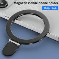 Magnetic Finger Ring Mobile Phone Holder For Magsafe IPhone 15 14 13 12 Wireless Charging Metal Plate Folding Magnet Bracket New Conbo. 