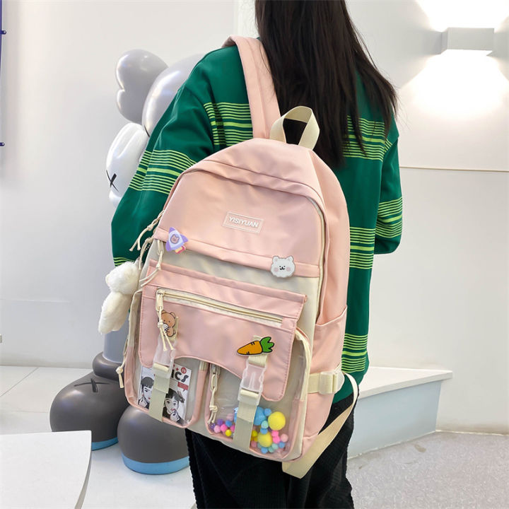 Bag%20large%20capacity%20Harajuku%20about%20college%20style%20backpack%20new%20small%20fresh%20Jane%20girl%20casual%20bag%20student%20Korean%20backpack%20-%20Image%202