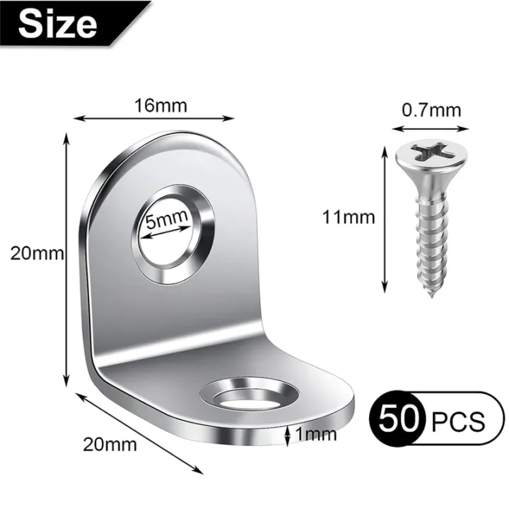 50PCS%20Heavy%20Duty%20Small%20Brackets%20Stainless%20Steel%20Right%20Angle%20Brackets%20L%20Brackets%20Corner%20Brace%20-%20Image%207