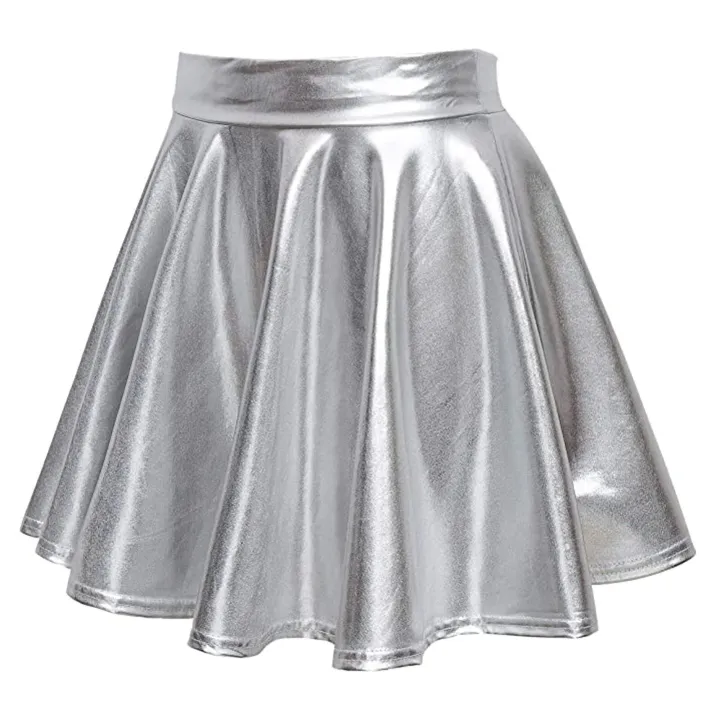 Womens%20Laser%20High%20Waist%20Mini%20PU%20Leather%20Skirt%20Club%20Party%20Dance%20Shiny%20Holographic%20Skirts%20Harajuku%20JK%20Metallic%20Pleated%20Skirt%20-%20Image%205