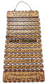Wooden Plate Board Display w/Hanging Rope AMN-174 Asma-ul Husna 99 Names of Allah Islam House Wall Door Decorative Ornament Engraved Dua Arabic.. 
