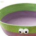 Woven Cat Bed Universal Portable Woven Rope for Rabbit Large Cats Kitten. 