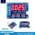 HW-586 ZB2L3 Battery Tester LED Digital Display 18650 Lithium Battery Power Supply Test Resistance Lead-acid Capacity best quality. 