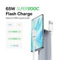 Baseus Supervooc PD65W USB To Type C Cables 6.5A Fast Charging Smart Phone Data Cable For OPPO Realme One Plus Xiaomi Charger.