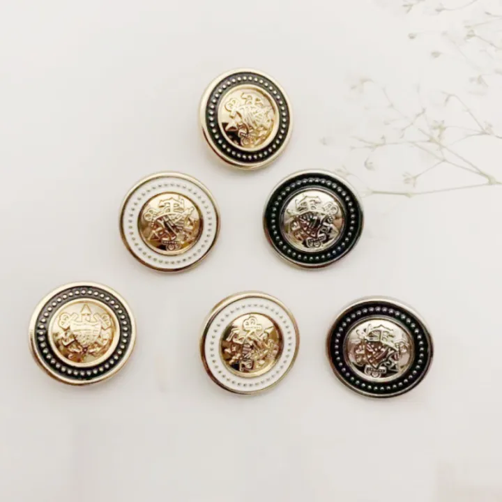 %5B%20New%20%5D%20Metal%20Button%20Suit%20Coat%20Button%20Suit%20Cufflinks%20Trouser%20Buttons%20round%20Woolen%20High-Grade%20Buttons%20Top%20for%20Women%20Windbreaker%20Button%20-%20Image%203